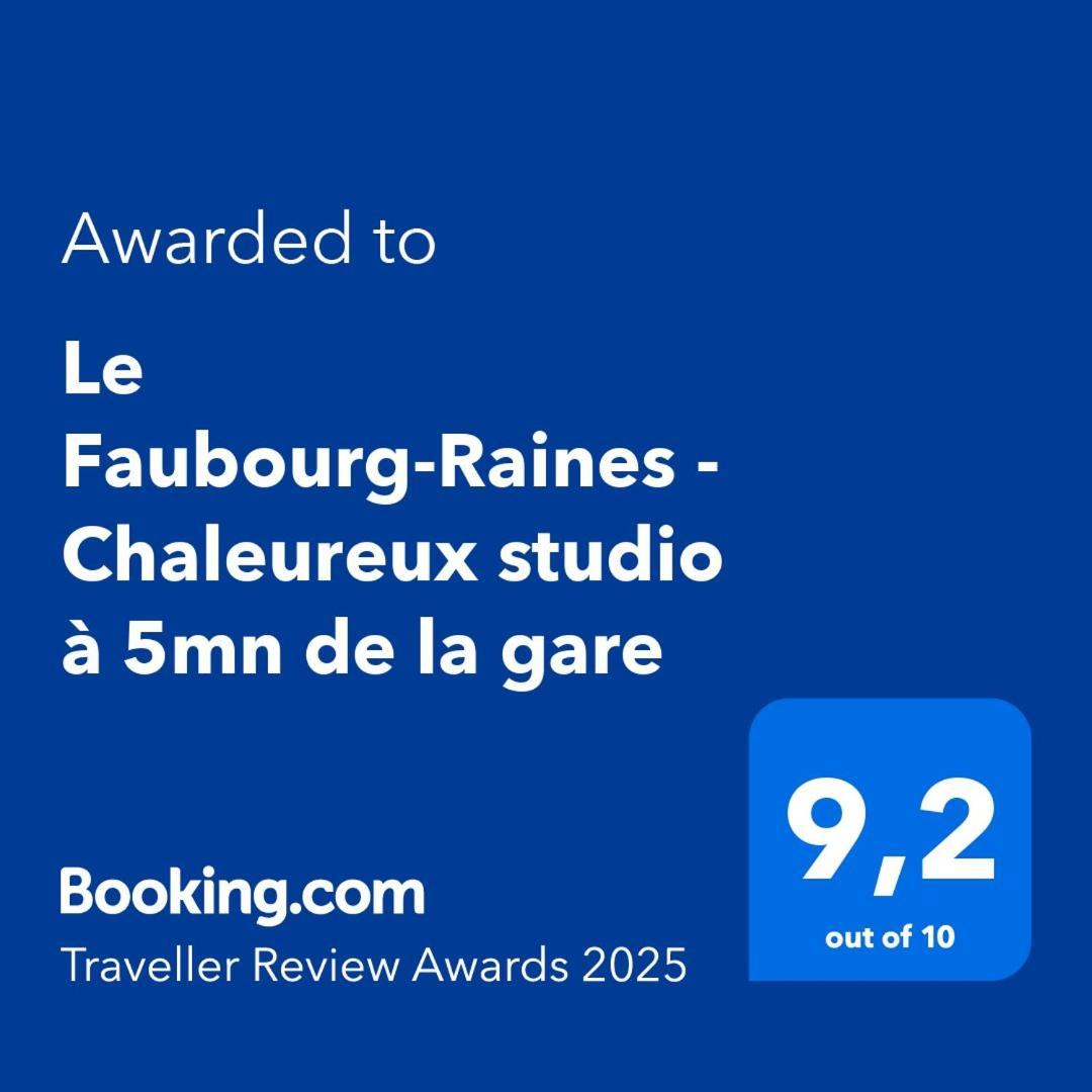 Le Faubourg-Raines - Chaleureux Studio A 5Mn De La Gare 第戎 外观 照片